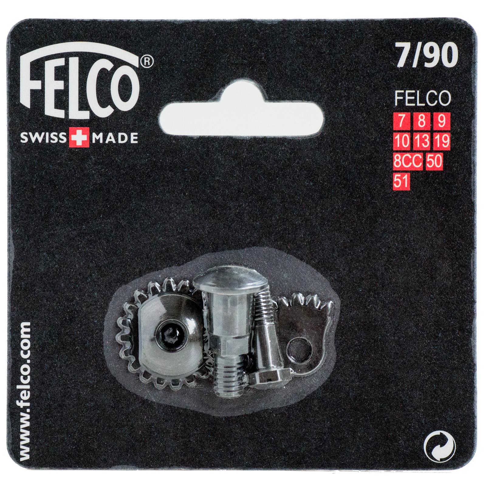 Felco Bult och mutter, 7, 8