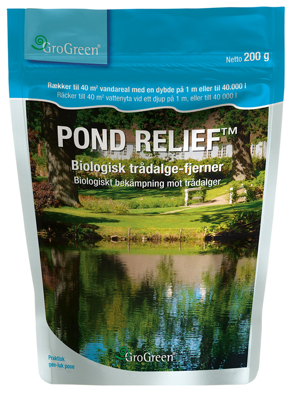 Pond Relief, Biologisk motverkan av trådalger