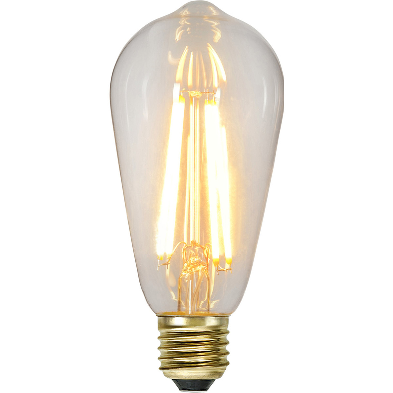 LED-lampa E27 Edison med 3-stegs dimbar 6,5W