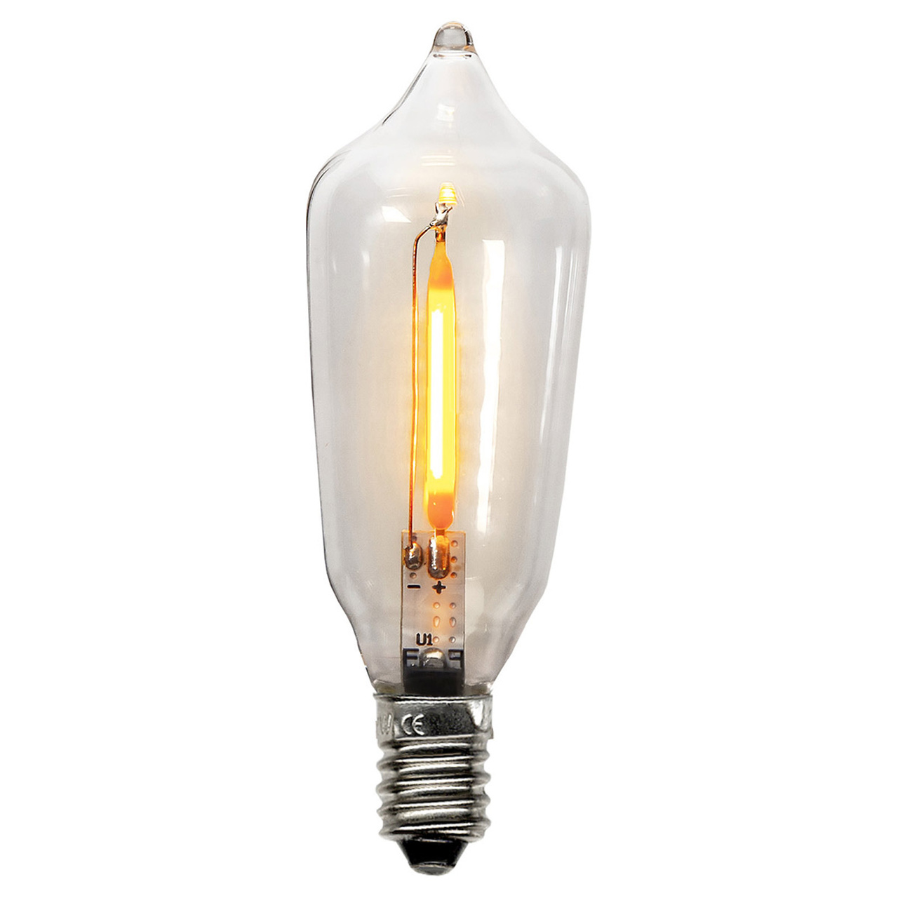 LED-lampa E10 0,4W 2-pack
