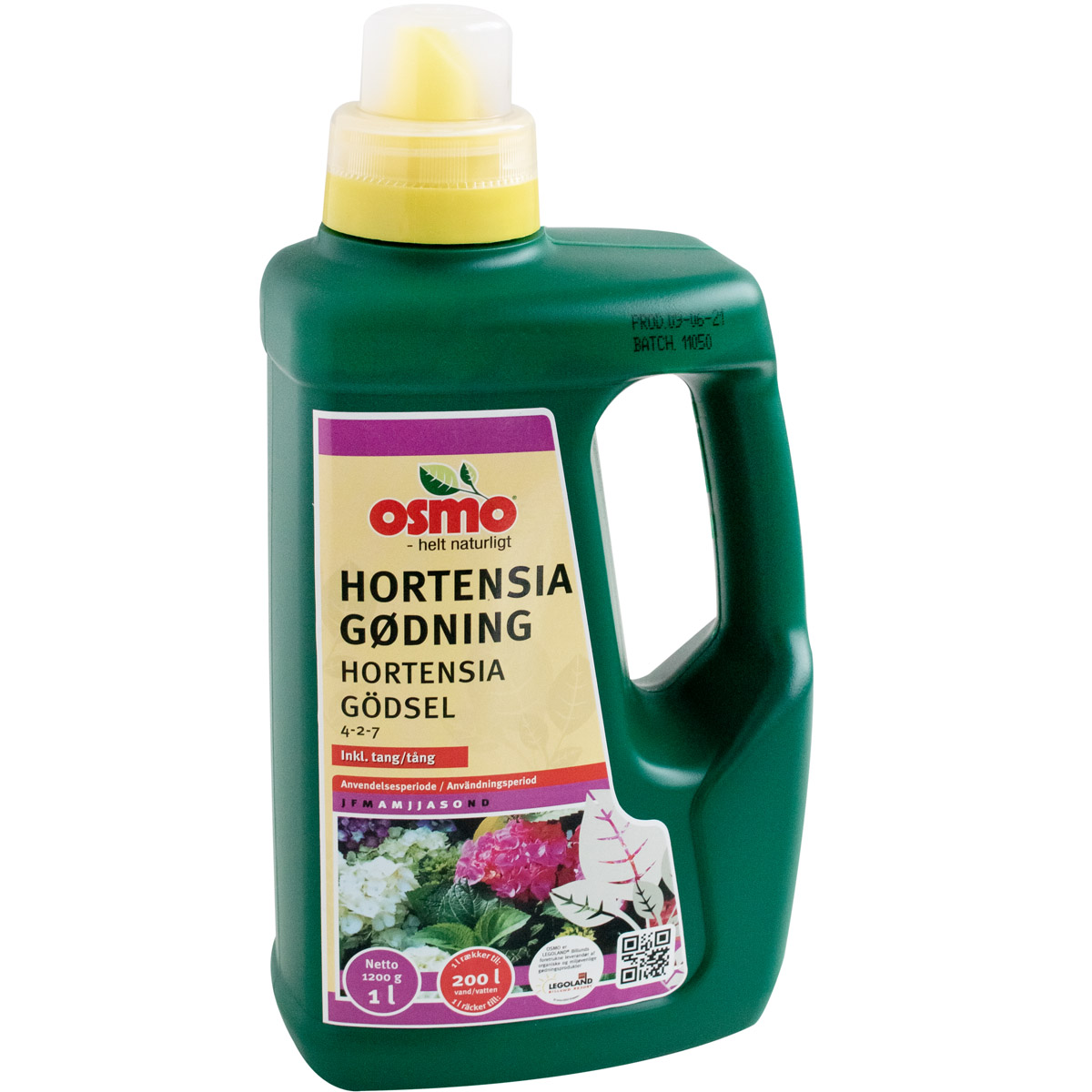 Hortensianäring 1 liter, organisk KRAV