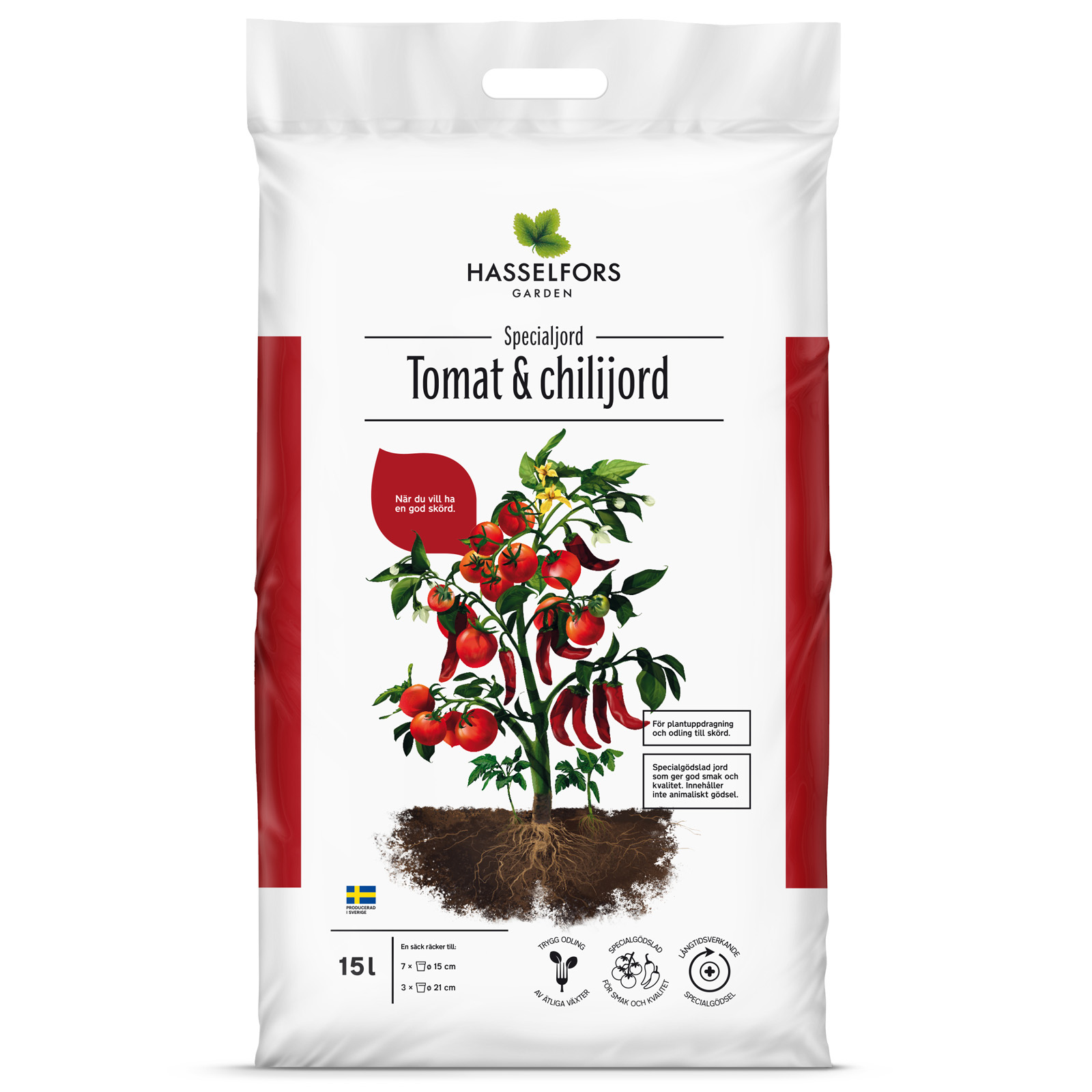 Tomatjord / Chilijord 15 liter